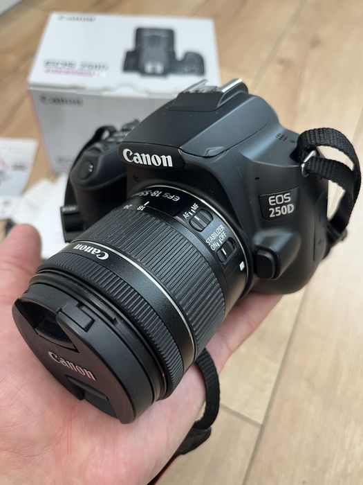 Canon 250d 4k на гарантии