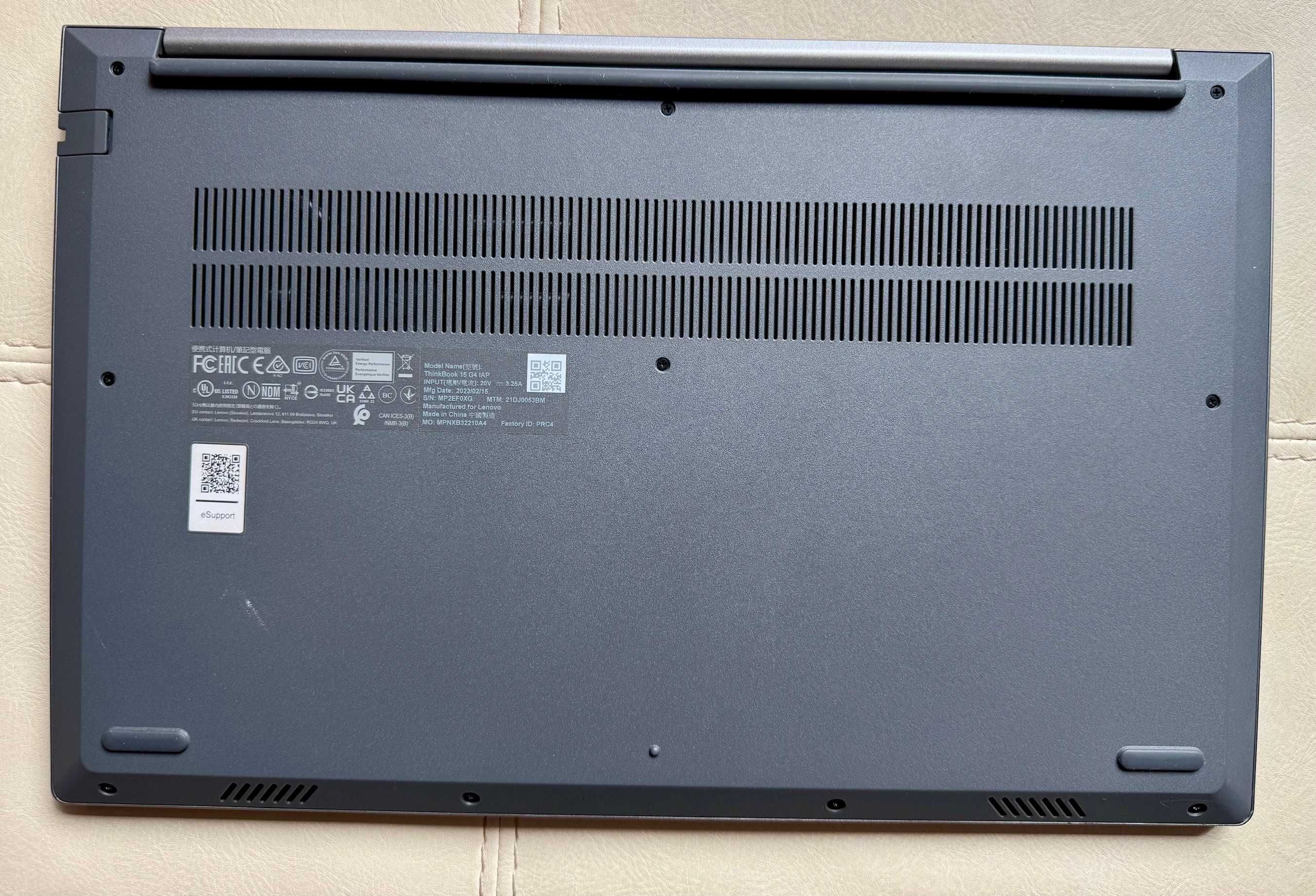 Lenovo ThinkBook 15 G4 / i7 11th Gen / 40GB RAM / 1 TB SSD