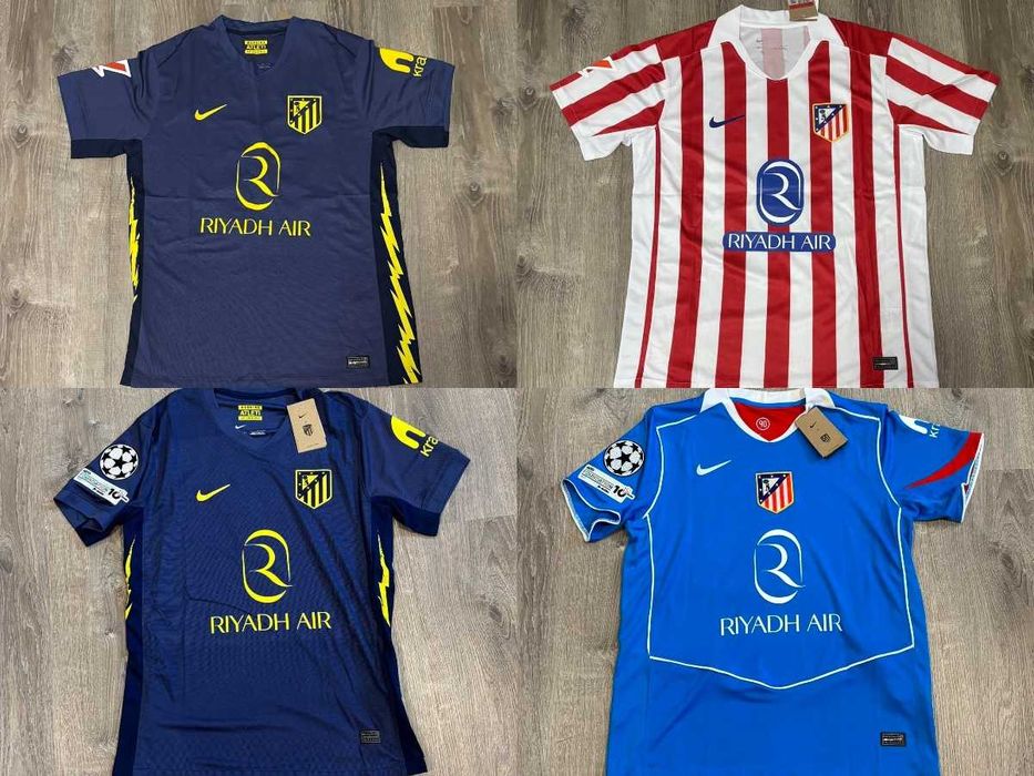 Tricou fotbal Atletico Madrid 25/26 - personalizat