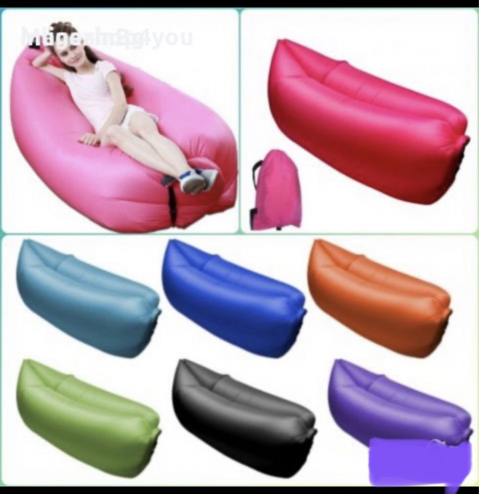 Надуваемо легло за плаж Bubble bed