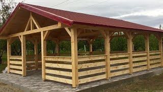 Foisor din lemn pentru curte sau gradina – la comanda