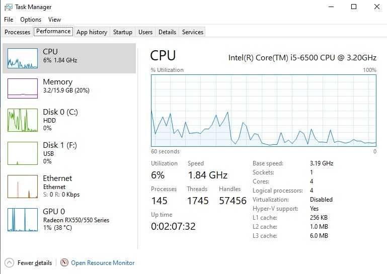 Calculator Unitate PC Gaming Lenovo I5 6500 Ram 16 Gb RX 550 4G