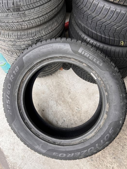 2 anvelope iarna 225/60/18 , pirelli !