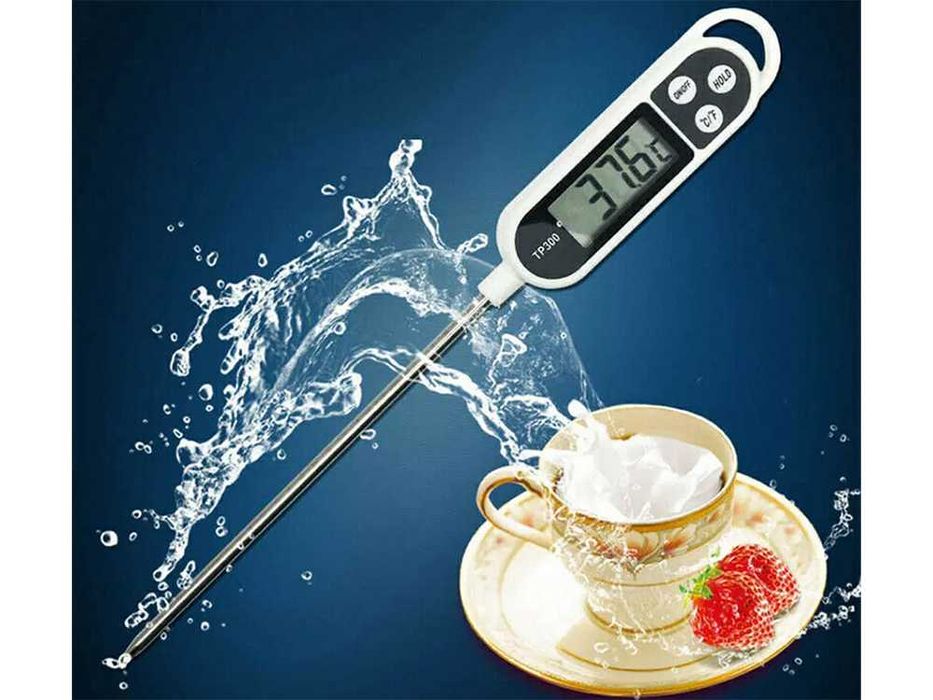 Termometru bucatarie digital cu sonda afisaj LCD masurare precisa inox