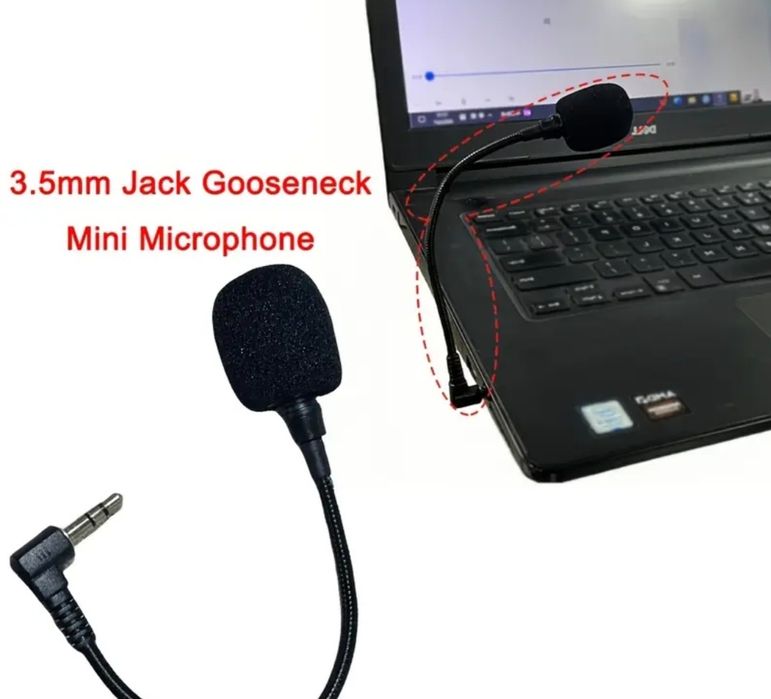 Микрофон новый не использованный