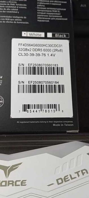 Оперативная память DDR5 Team Group 64gb