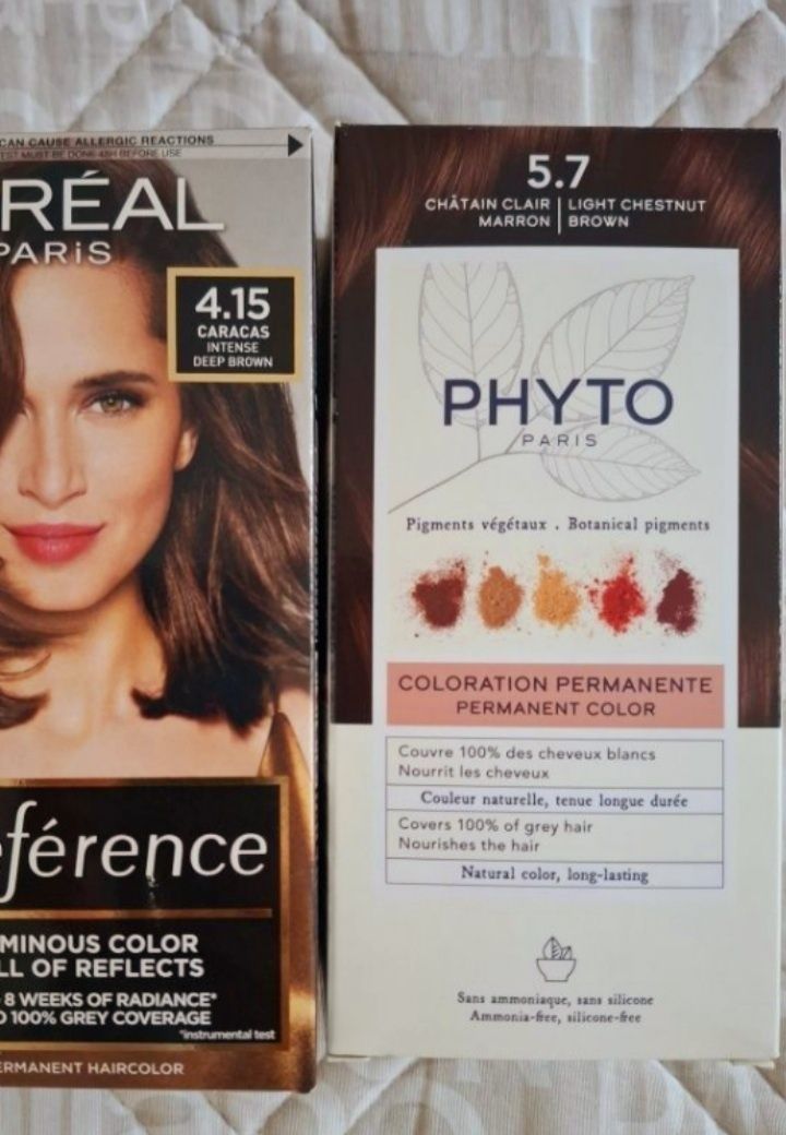 2 бои за коса L'Oréal и PHYTO