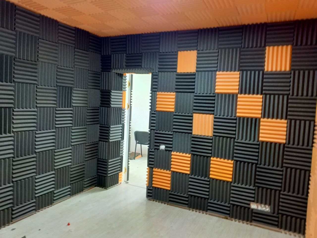 Шумоизоляция и шумоподавление. Акустический поролон для студий.