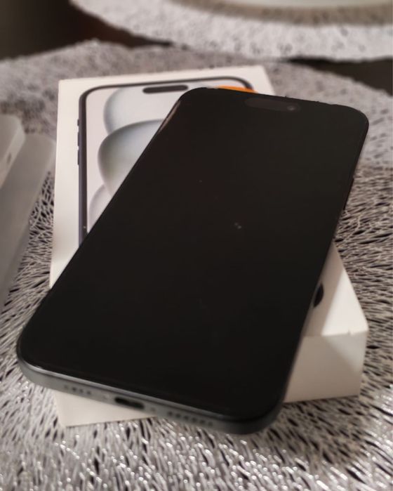 Iphone 15 plus,ca nou+huse cadou,cutie completa