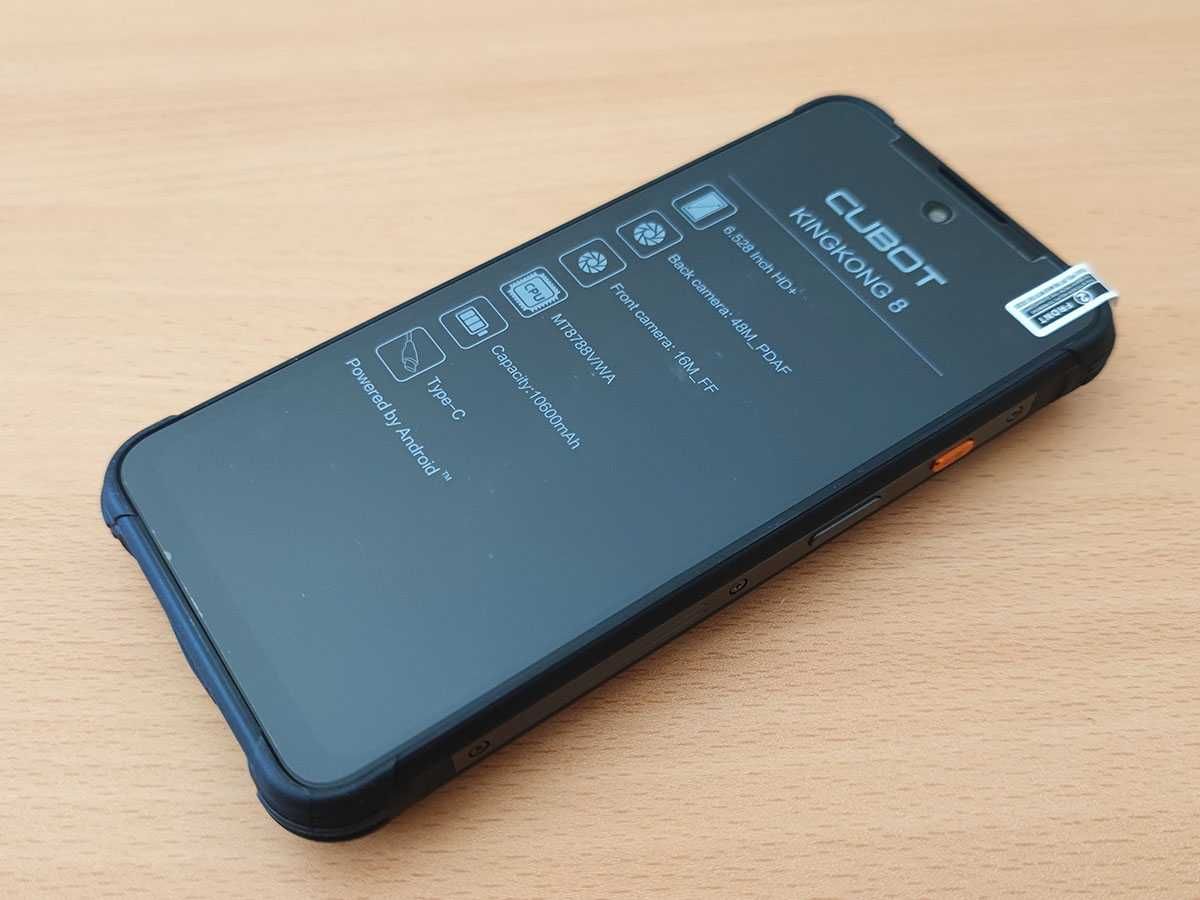 Нов Cubot Kingkong 8, удароустойчив, 10600mah, 258гб, 6+6гб рам
