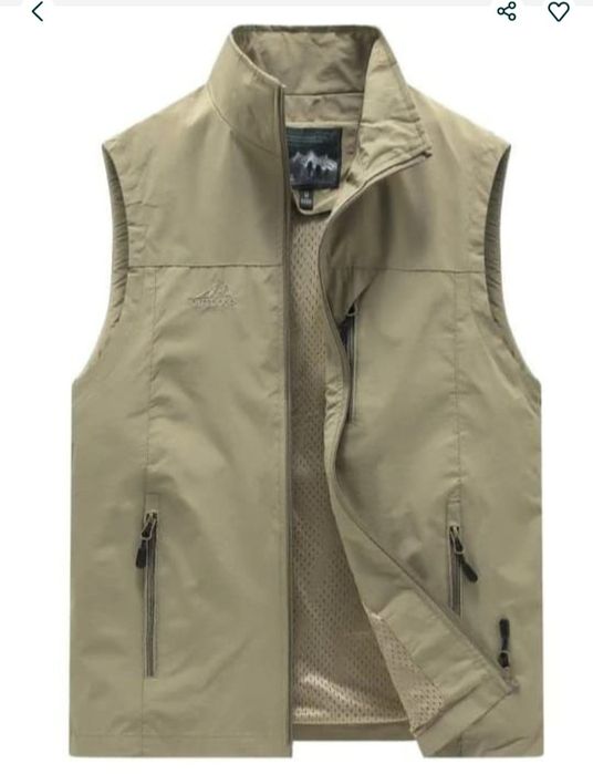 Безрукавка - жилет - жакет, весна-лето, унисекс.