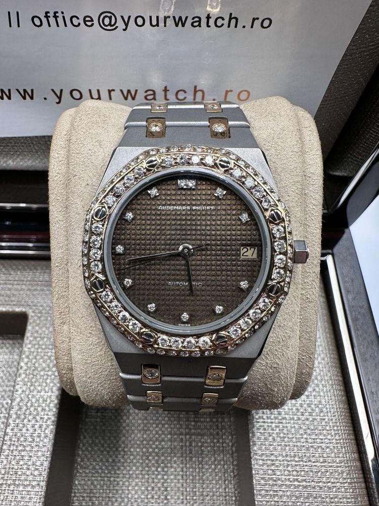 Ceas Audemars Piguet cu diamante 37 mm