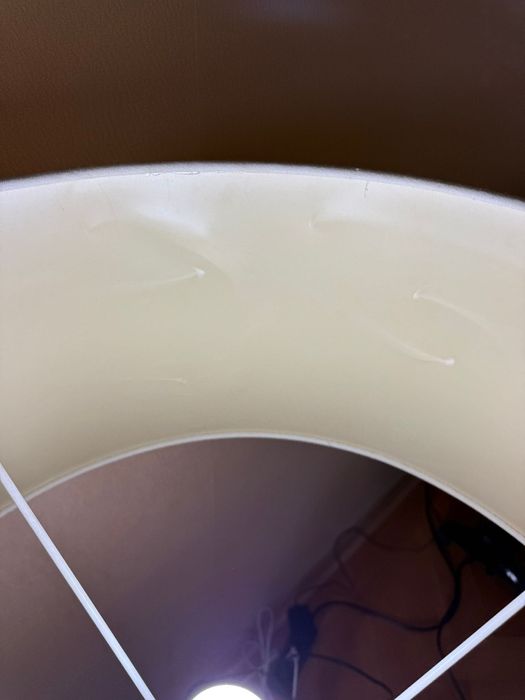 set lampa podea crem antracit