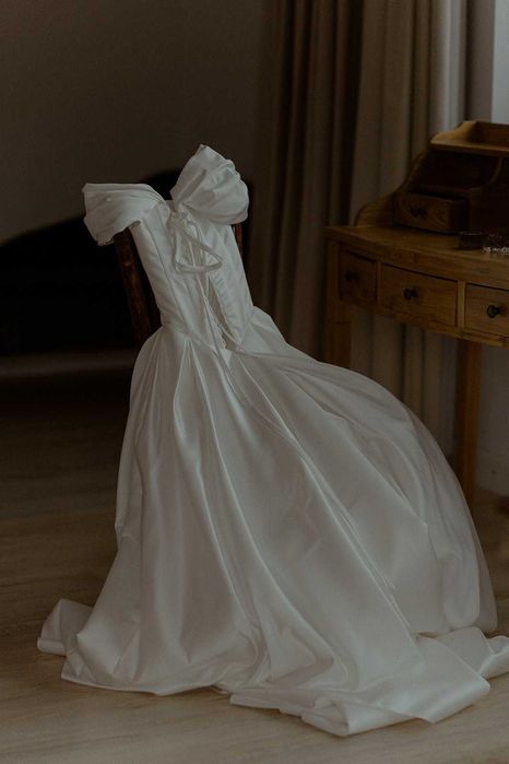 Rochie de mireasa, XS, Barbara Langelotti