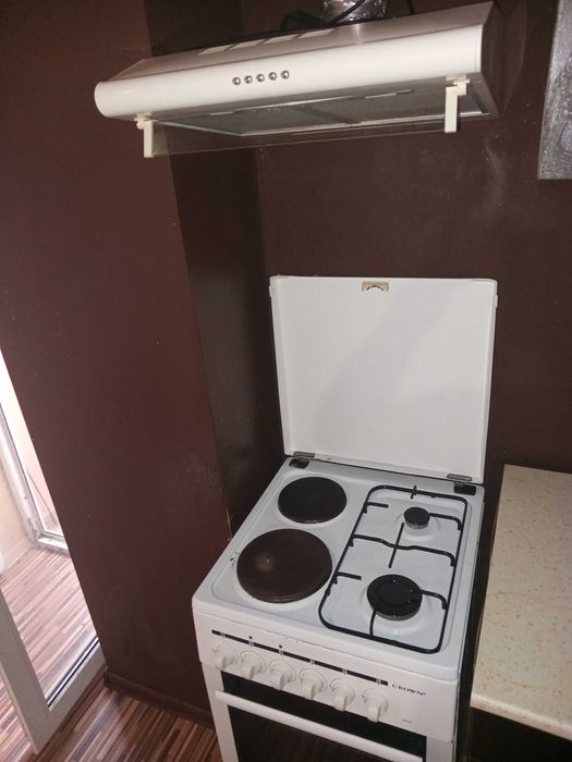 Готварска печка на ток и газ