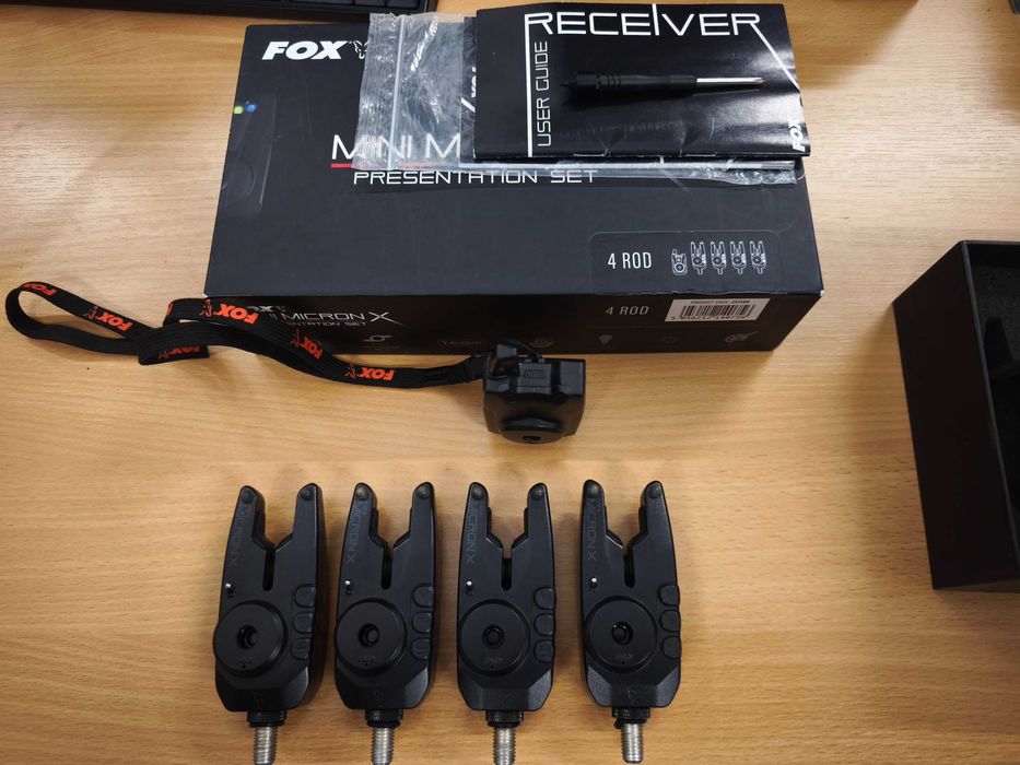 Set Avertizoare + Statie Fox Mini Micron X, 4+1