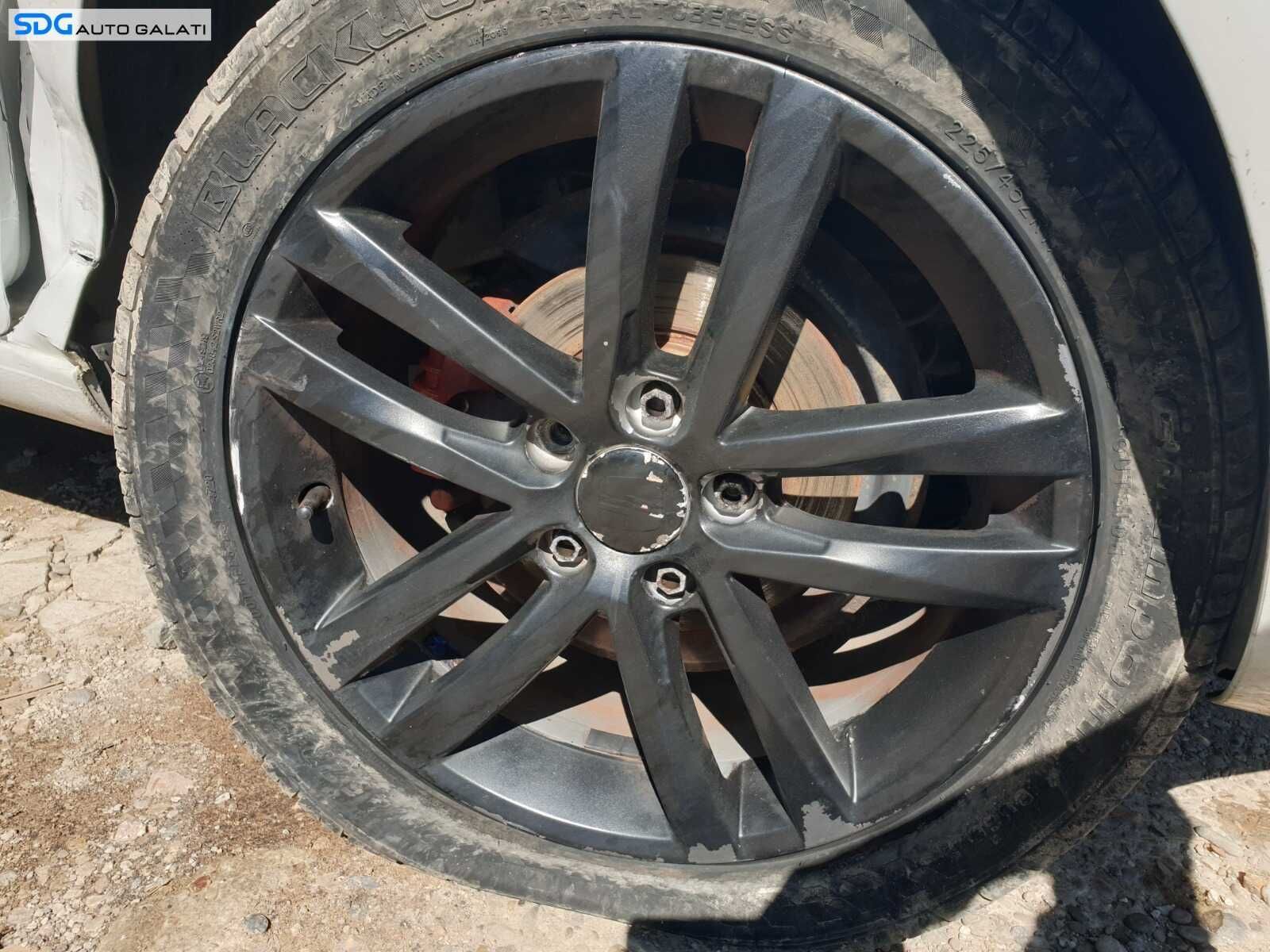 Set 4 Jante Roti Aliaj SALVADOR Anvelope Cauciucuri Vara Blacklion Champoint BU66 225 45 17 R17 5x112 Volkswagen Passat B7 2010 - 2015 [C1528]