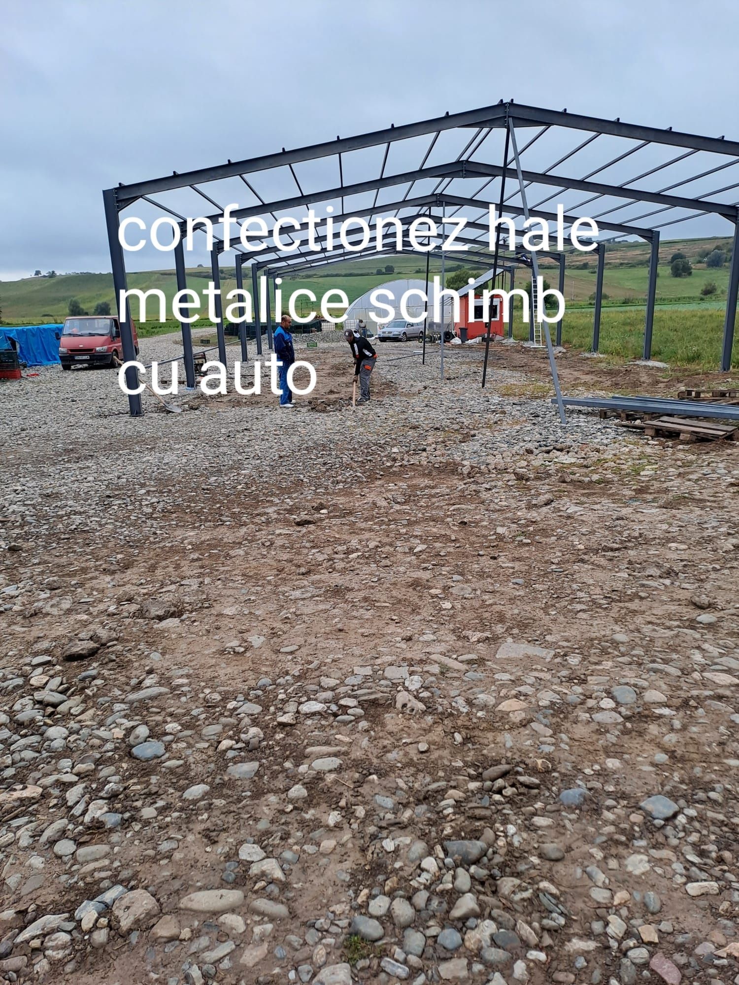 Vand hala metalica 15X15 metri si alte hale diferite dimensiuni la com