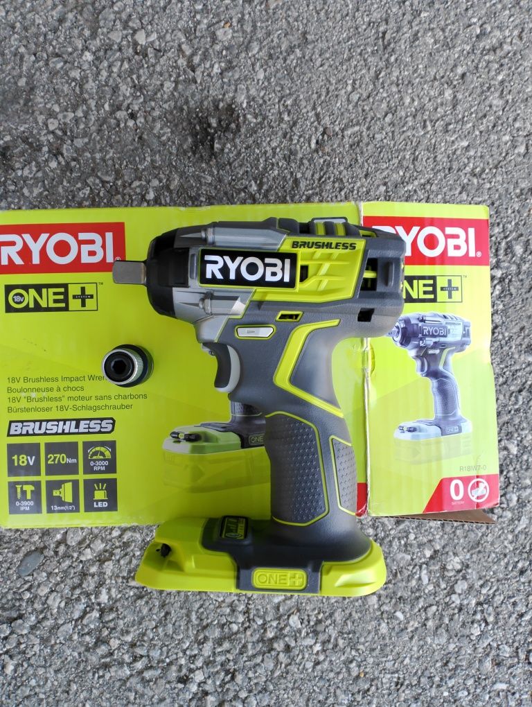 Безчетков гайковерт Ryobi 18волта