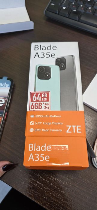 Чисто нов мобилен телефон ZTE Blade 35е.
