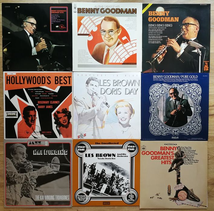 Disc vinil vinyl Benny Goodman Iris Mondial Secret Fred Astaire UB40