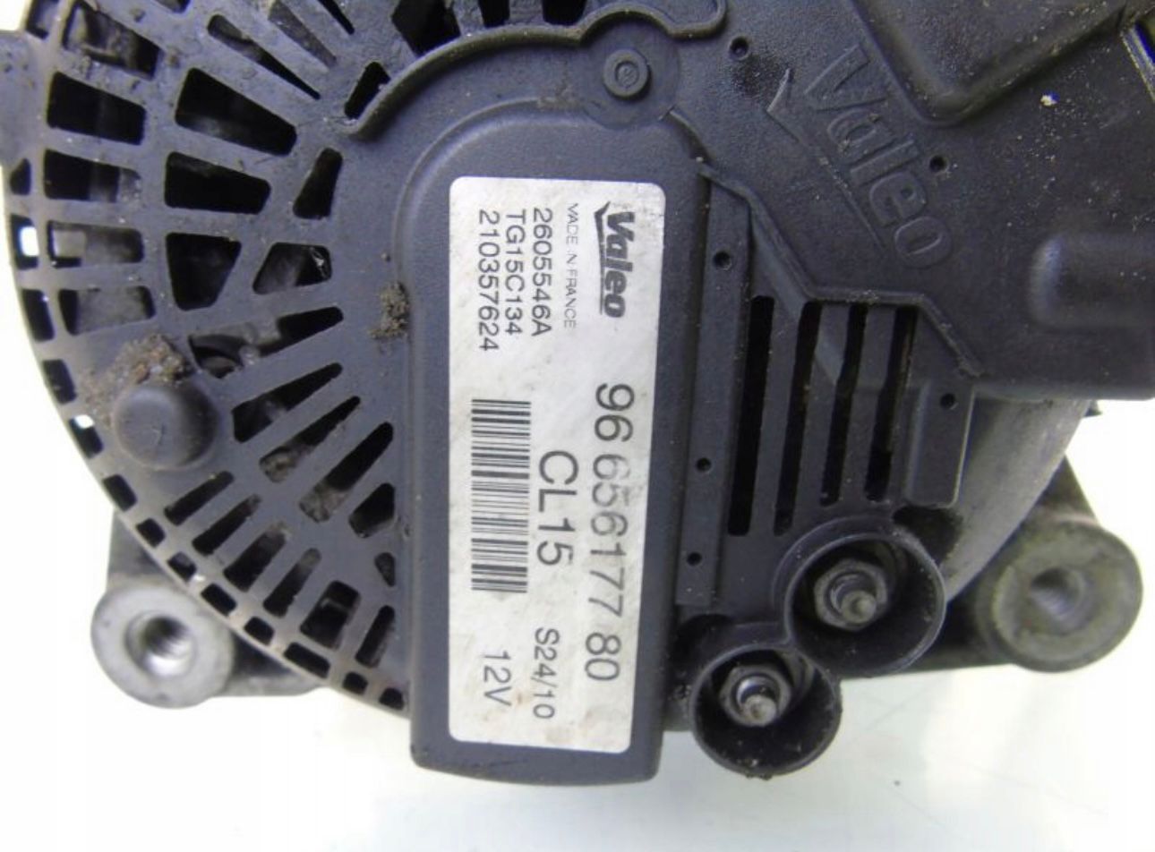 Alternator Peugeot Citroen 1.6 HDI 9665617780