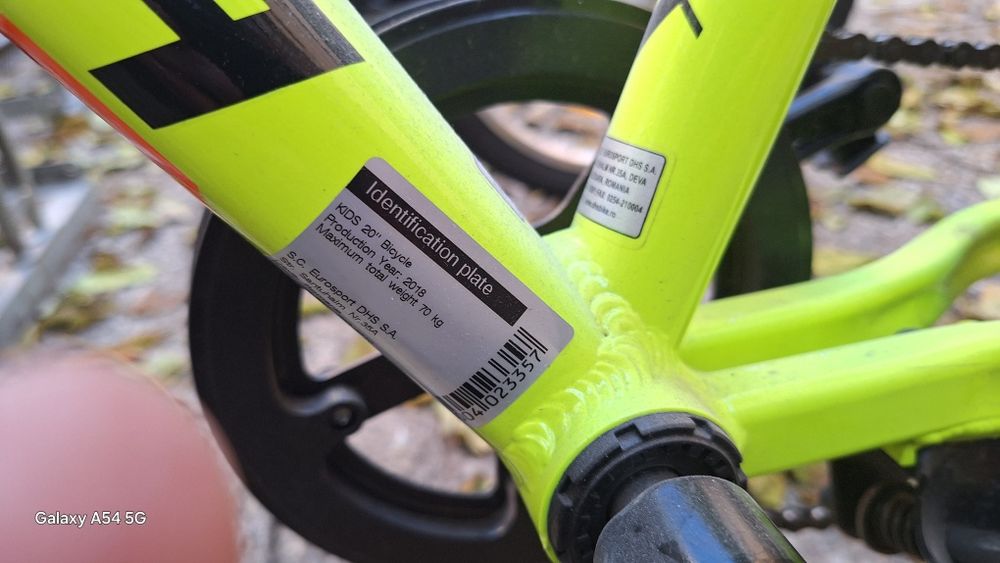Bicicleta copii Terrana, Roti de 20", Terranna