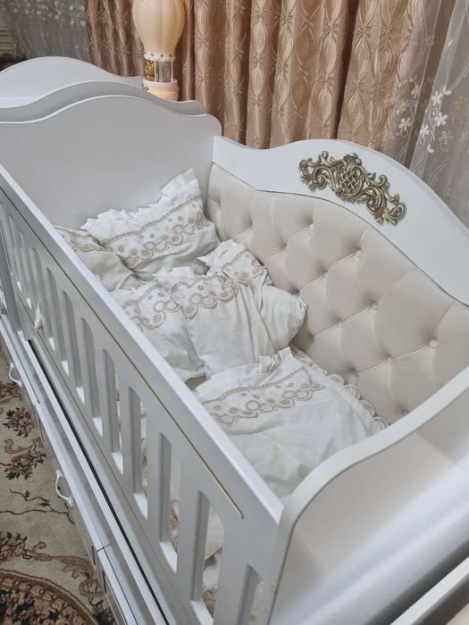 Детская кроватка качалка Дубай