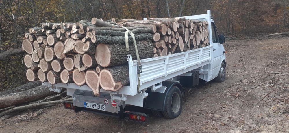 Vând lemne de foc la 320 lei metru esență tare cu transport gratuit