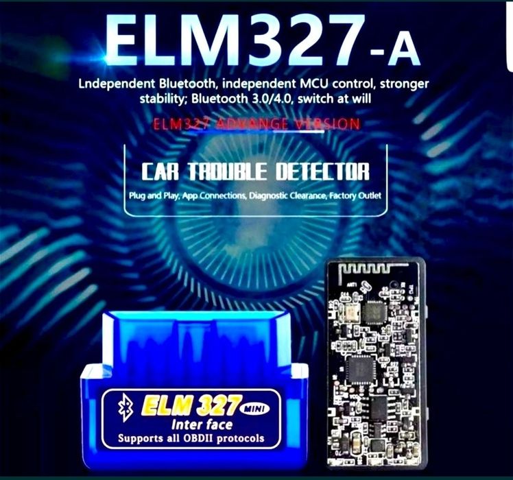Mini Elm OBD Universal firmware V1.5 Bluetooth