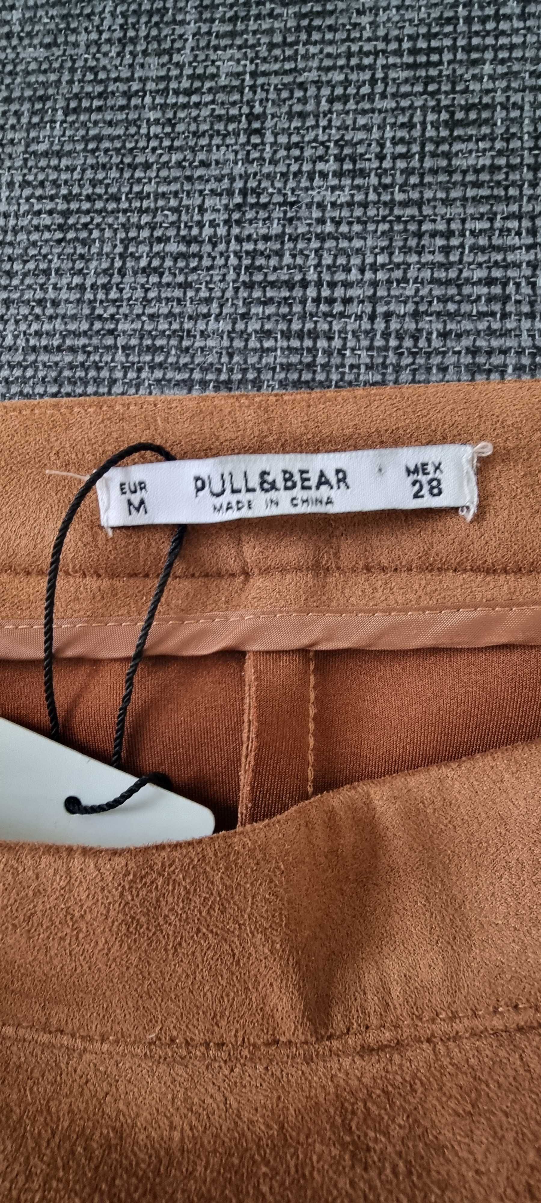 Велурена пола Pull and bear