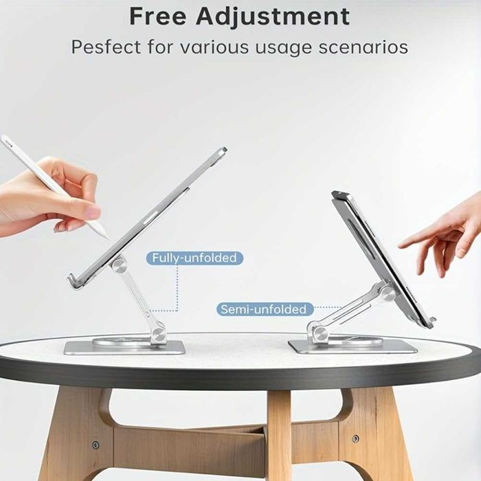 Стойка за телефон таблет за бюро Digital One SP01129 n02 метална черна