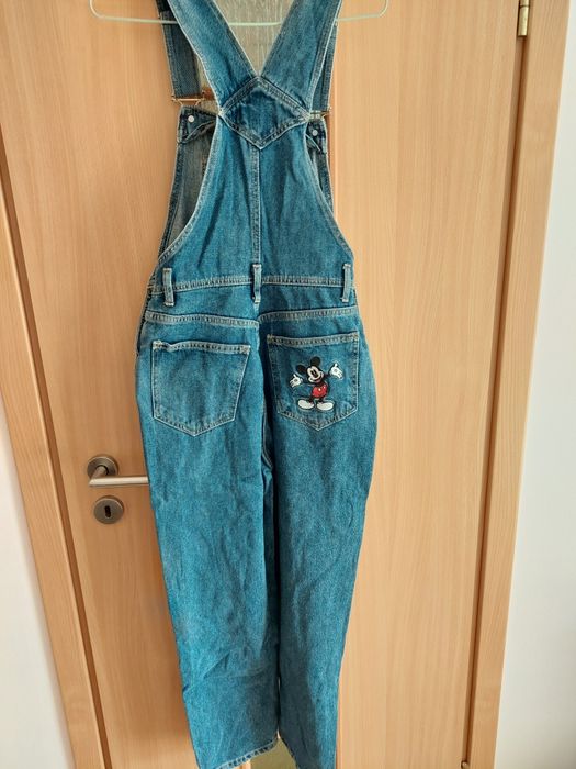 Salopeta de blugi Pull&Bear