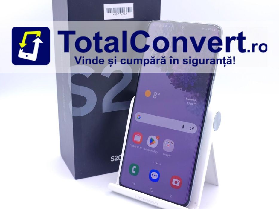 Samsung S20 Plus 4G 128GB Cosmic Black 8GB, Garantie 24 luni | #D88779