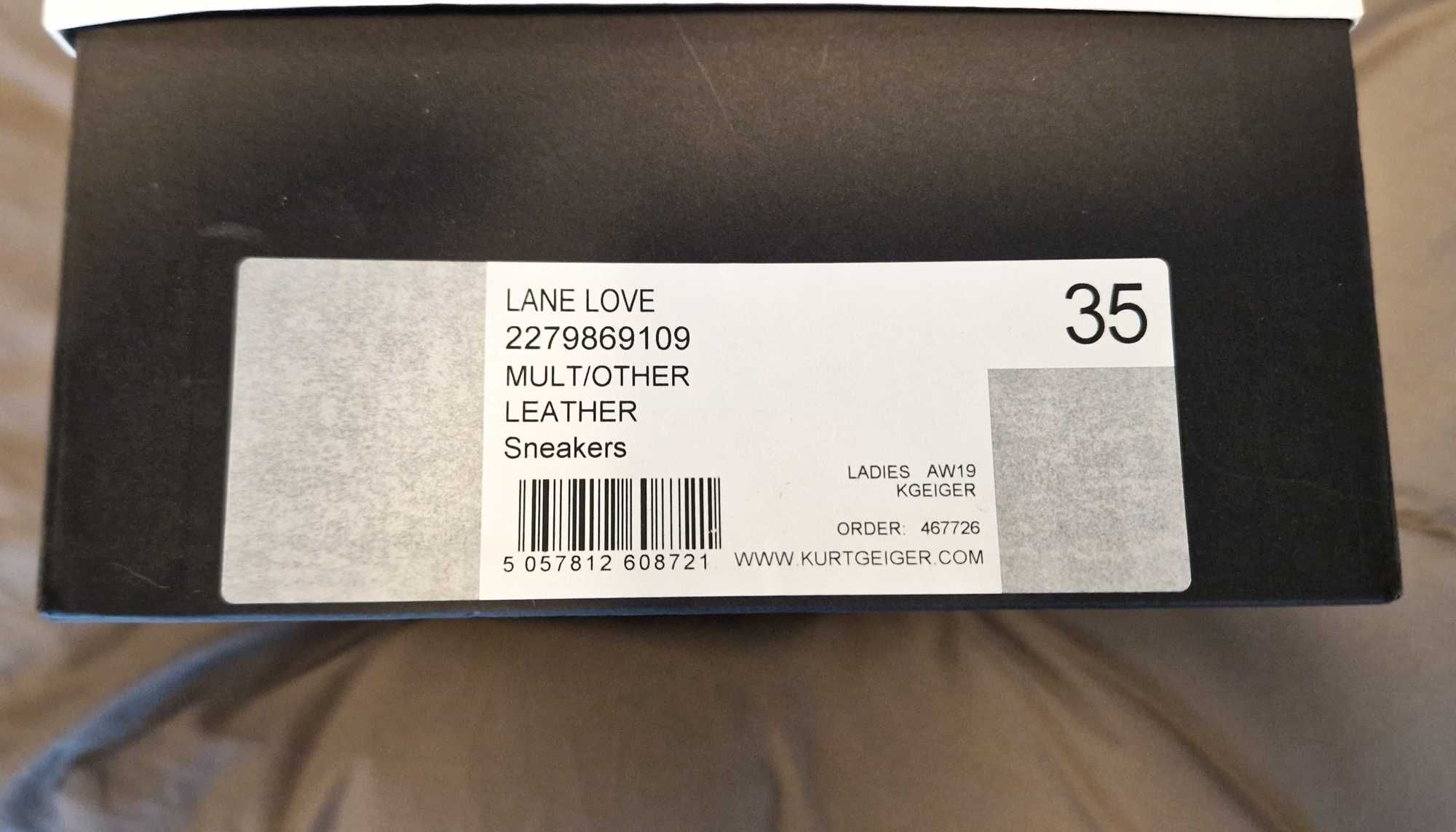 Adidasi dama Kurt Geiger Sneakers Lane Love Multi Other 35