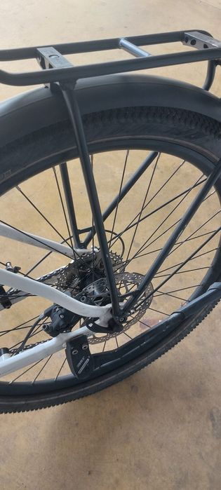 Продавам немски електрически алуминиев велосипед  27,5 цола,51 см