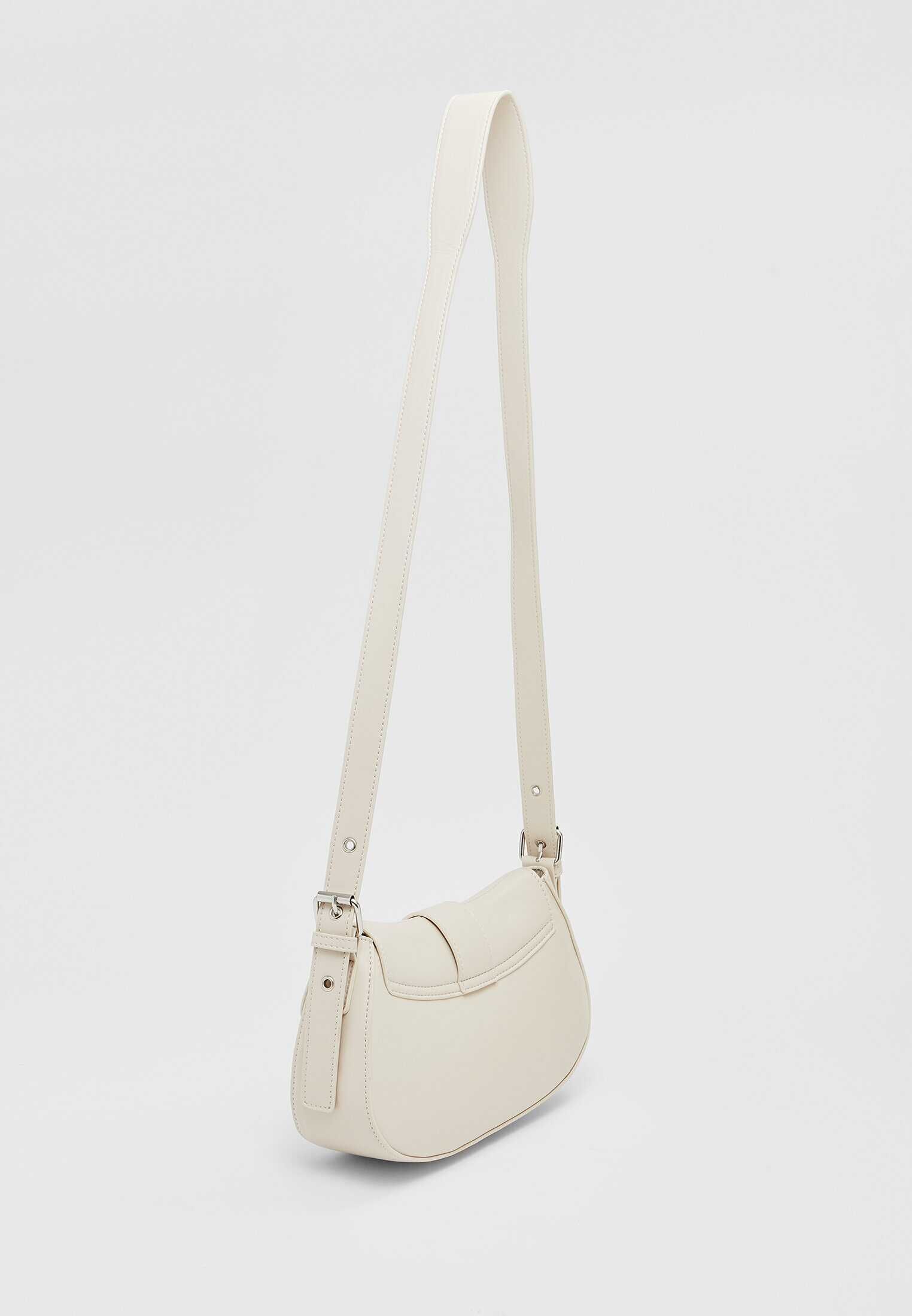 Дамска чанта от изкуствена кожа с дълга дръжка Stradivarius,28x17x 8cm