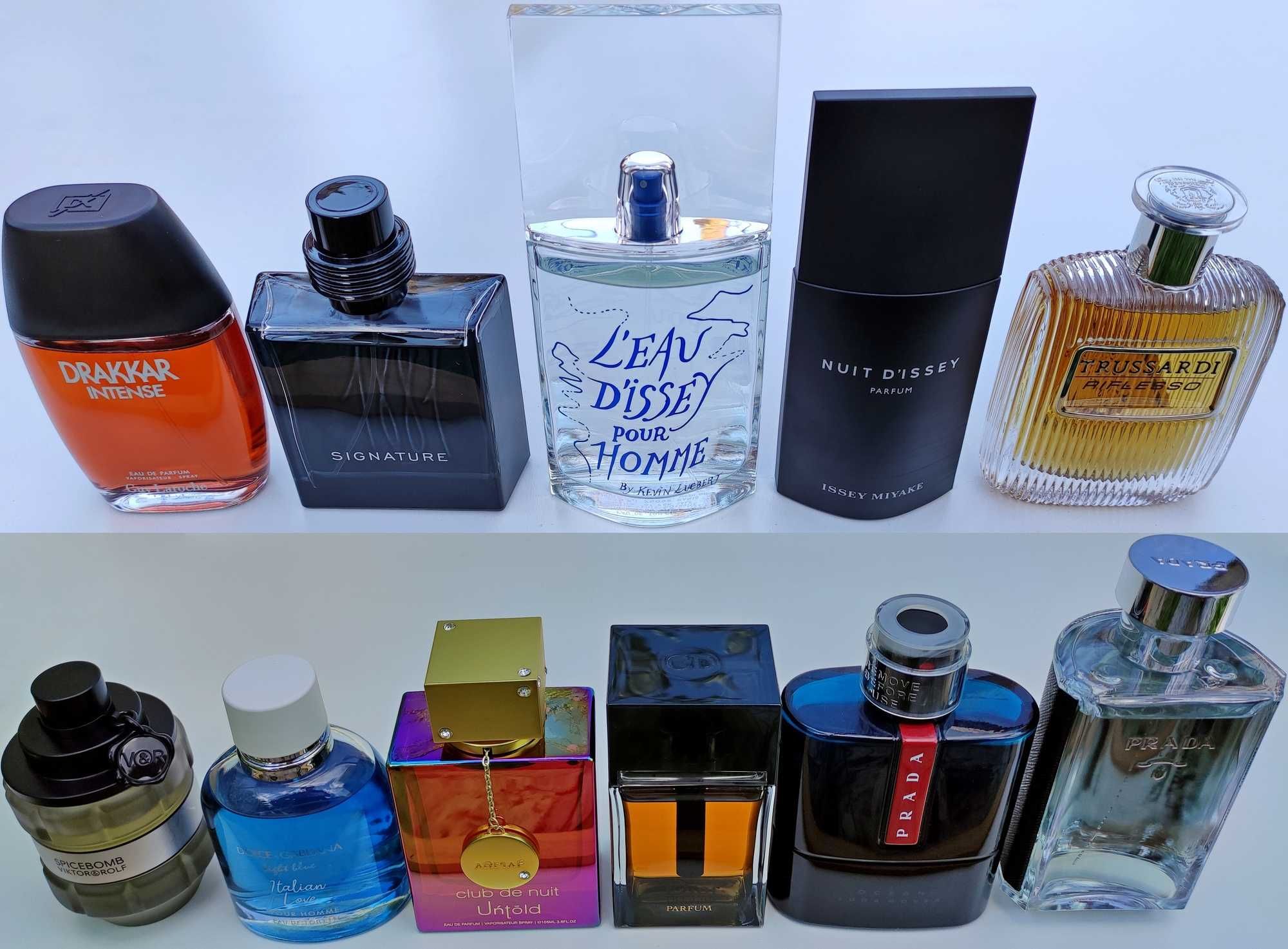 Отливки / мостри на мъжки парфюми