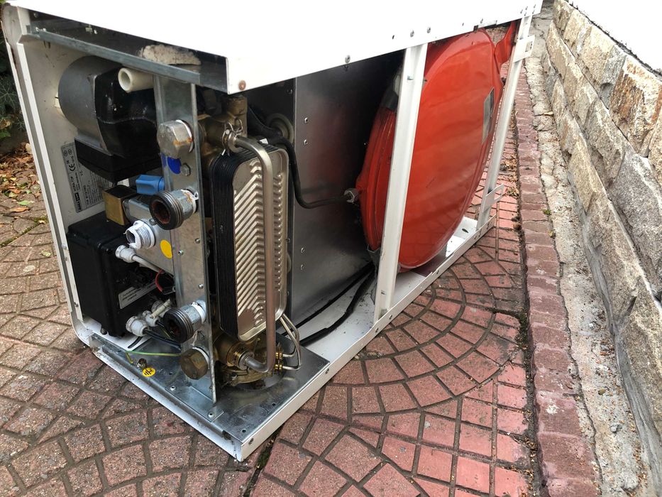 Котле на Газ 24 kw, газово котле Zilmet, 8 литра