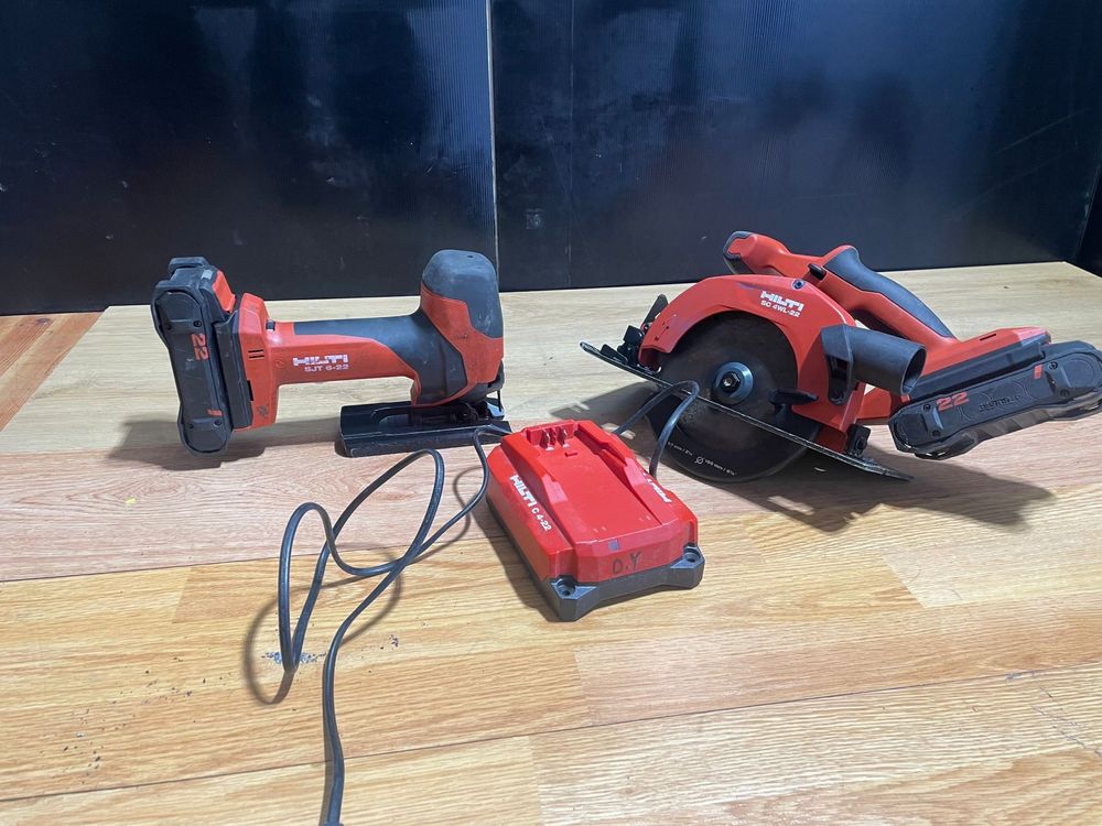 Hilti nuron circular+ pendular + acumulatori+incarcator