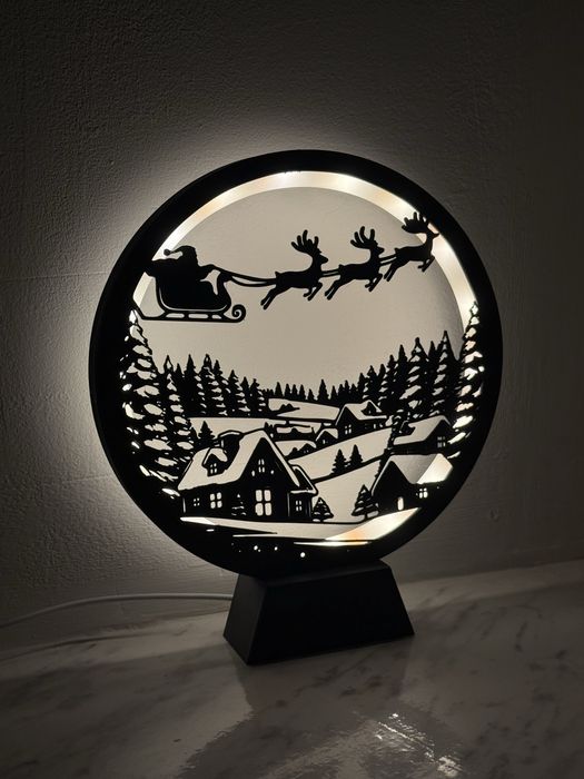 Lampa ornamentala de craciun cu LED.