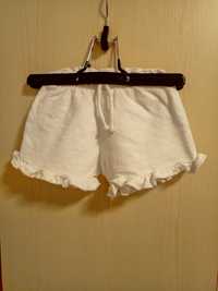 Pantalonași scurti pt.fete-Zara-6-9 luni(74 cm)