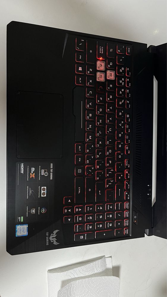 Ноутбук Asus Tuf Gaming FX505gt