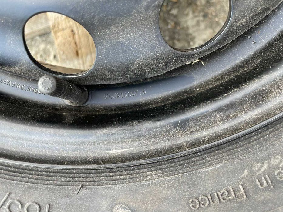 14 резервна джанта 4х108 FORD Focus Fiesta Ka 5,5J et47,5 185/65/14