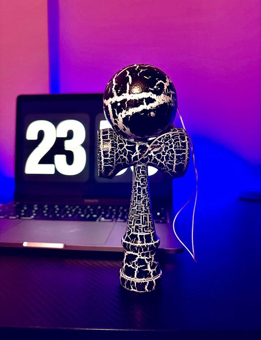 Kendama Crackle Negru