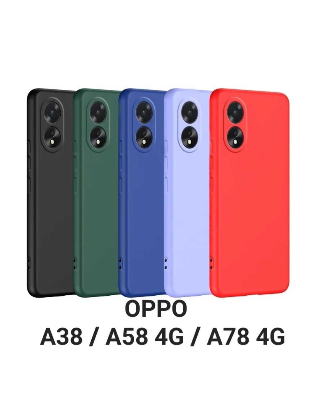 Husa cu Protectie Camera OPPO A38 - A58 4G - A78 4G  -