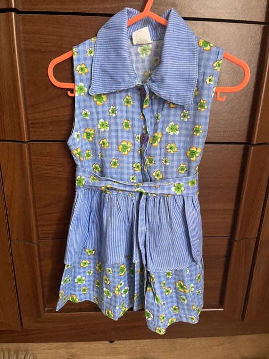 Rochita de vara cu guler, 3-4 ani