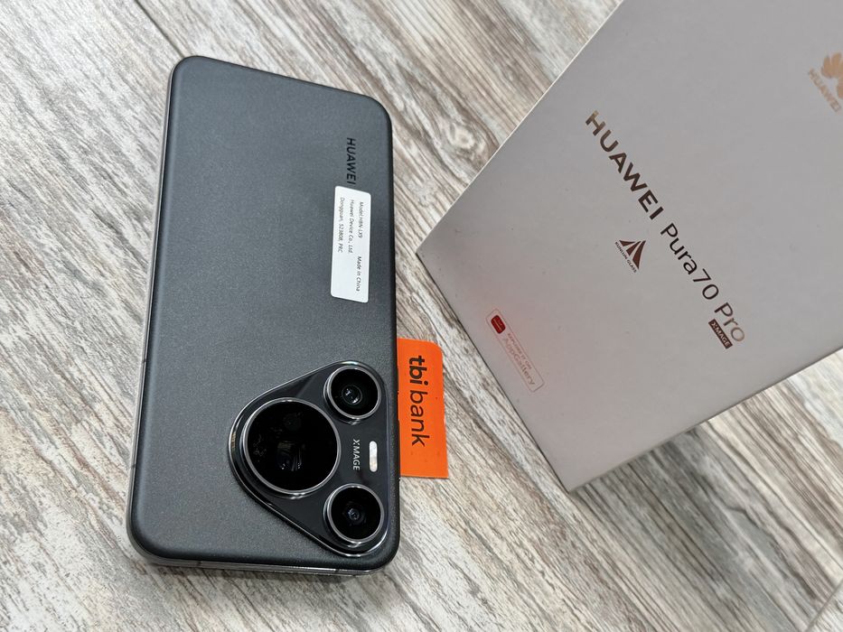 Huawei Pura 70 PRO 512 GB 5G 12 GB Ram Dual Sim Като Нов Black 100 %
