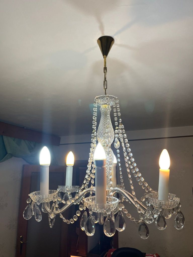 Candelabru cristal 6 brate