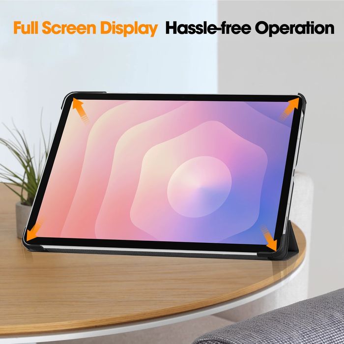 Samsung Galaxy Tab S11 11.0" 2025 / Кожен смарт калъф за таблет